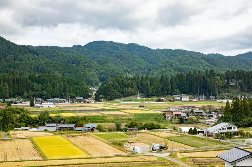 丹生川町風景