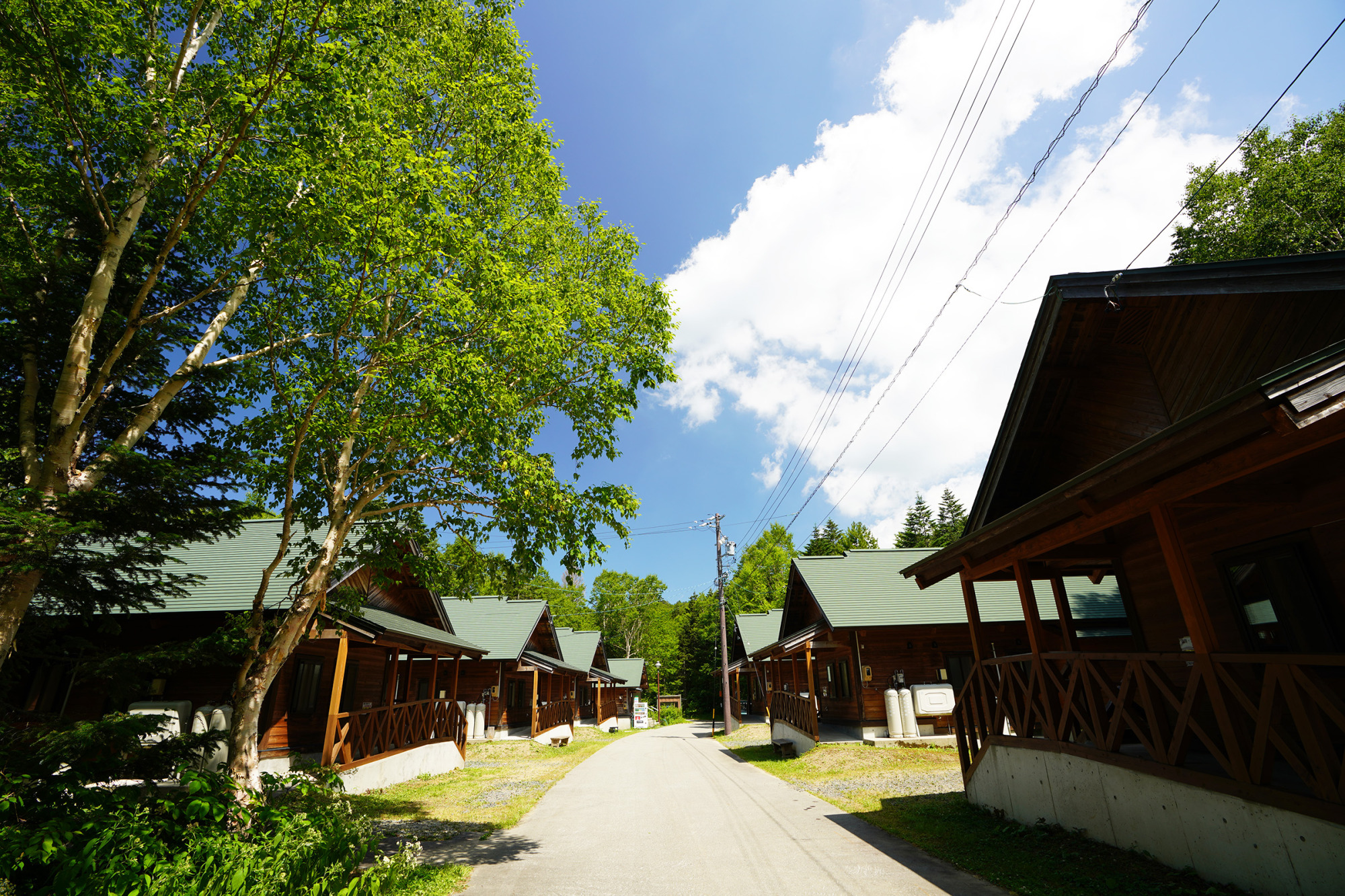 胡桃島キャンプ場（コテージ）