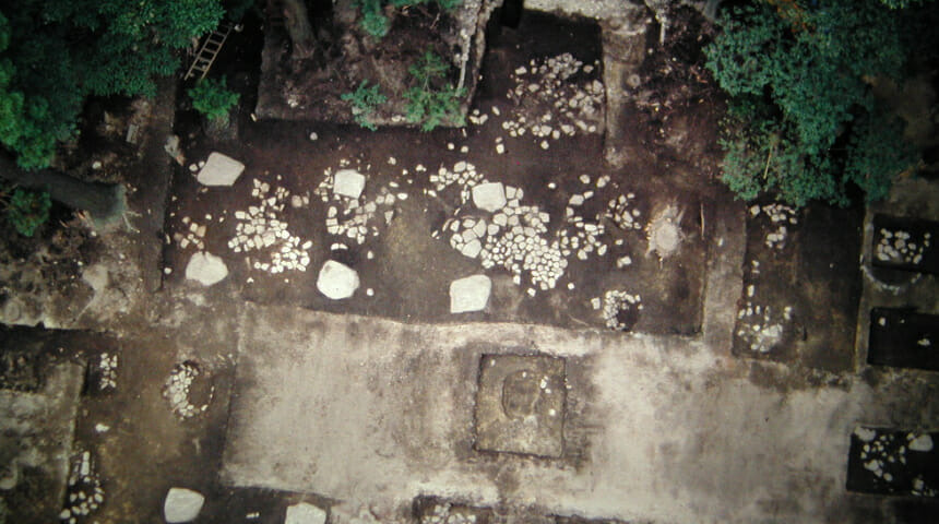 国分尼寺金堂跡