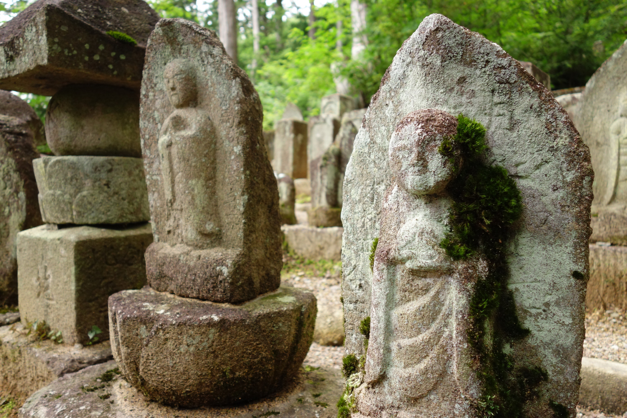 木地師の集団墓地