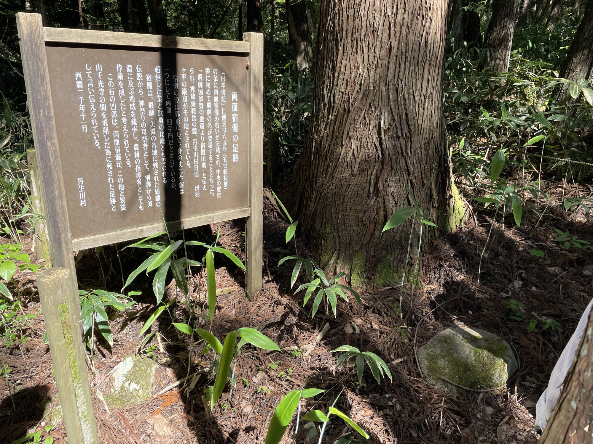 両面宿儺の足跡