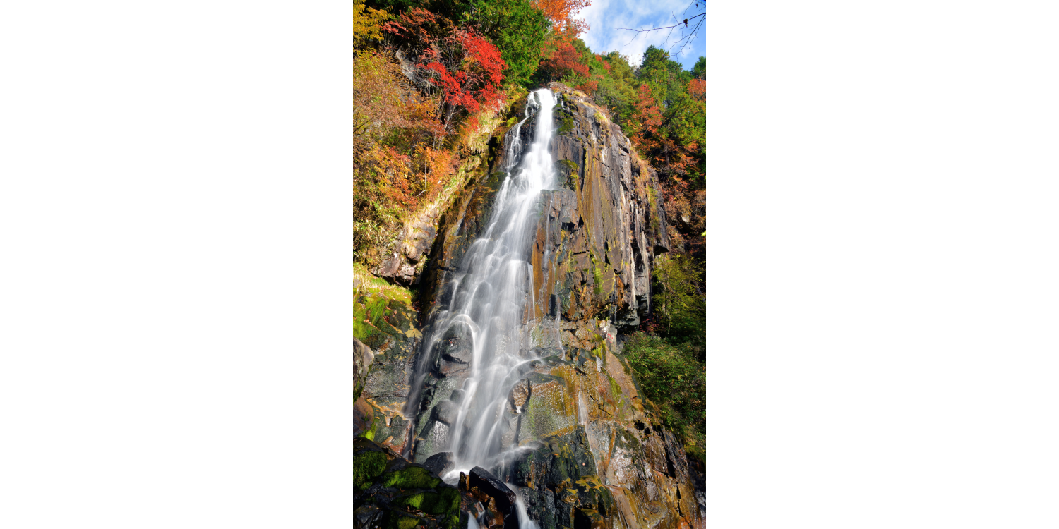 撮影地：高山市清見町大倉滝