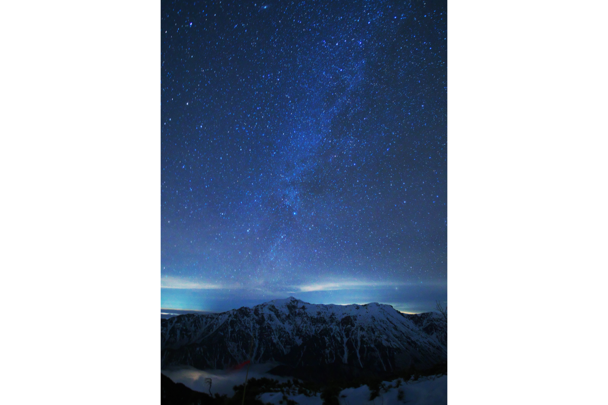 撮影地：西穂山荘