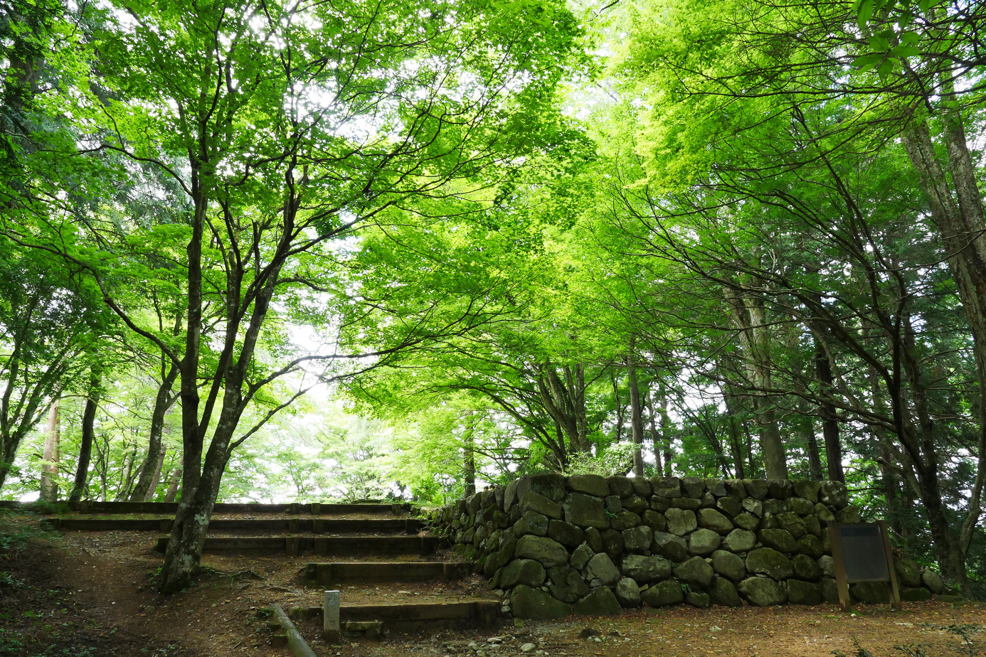 高山城本丸跡