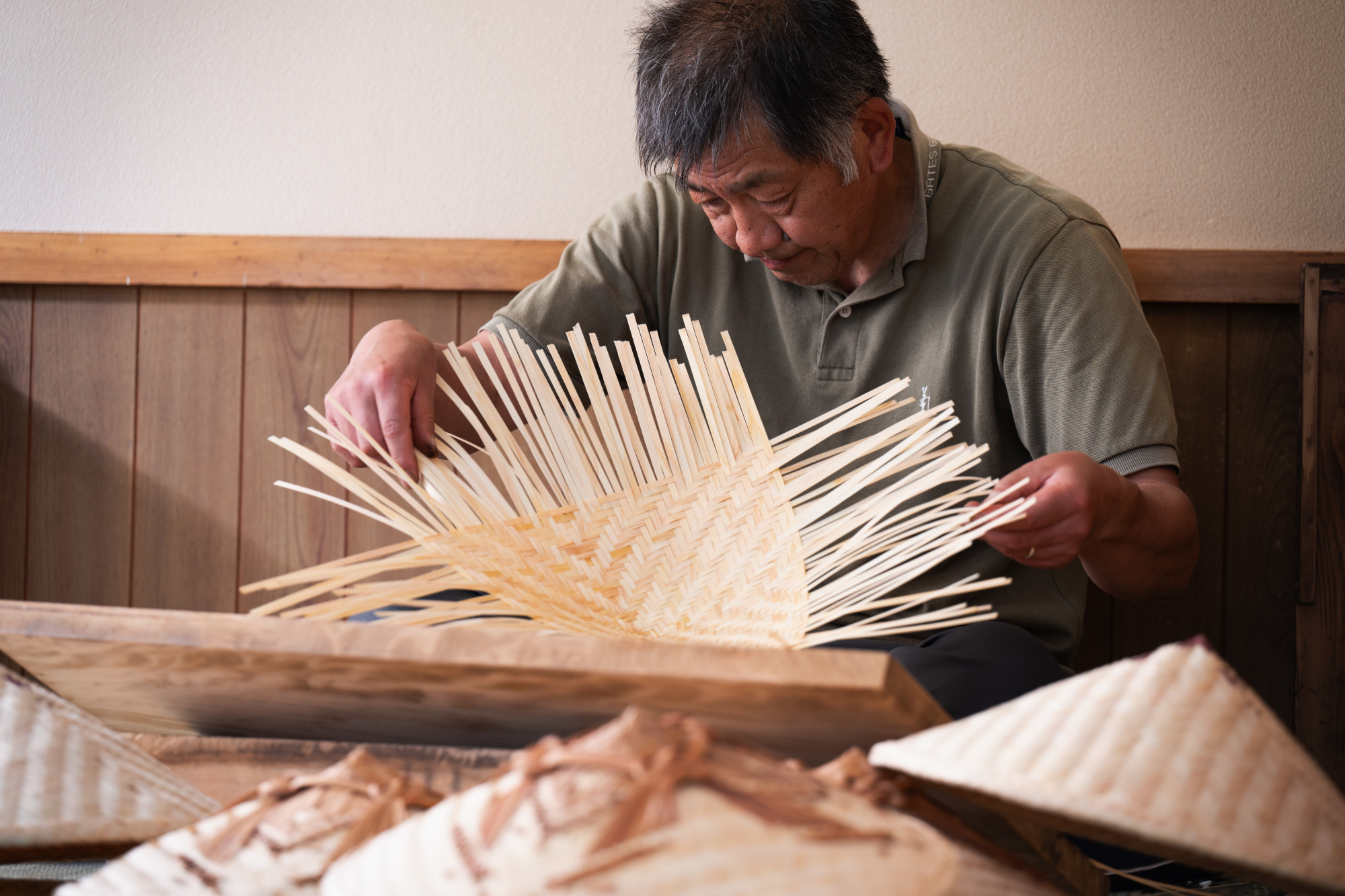 古い 飛騨高山 重要文化財 屋台(山車 )一位細工 大亮敬白 展示