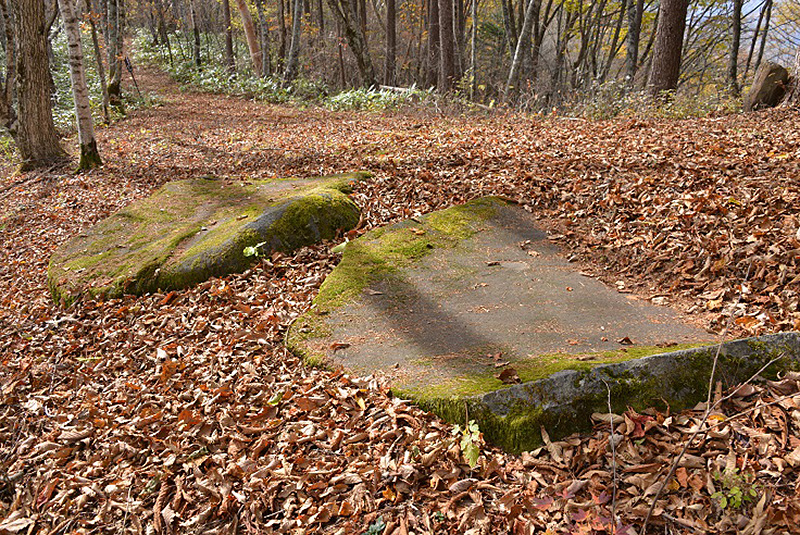 木曽義仲・巴の駒掛岩