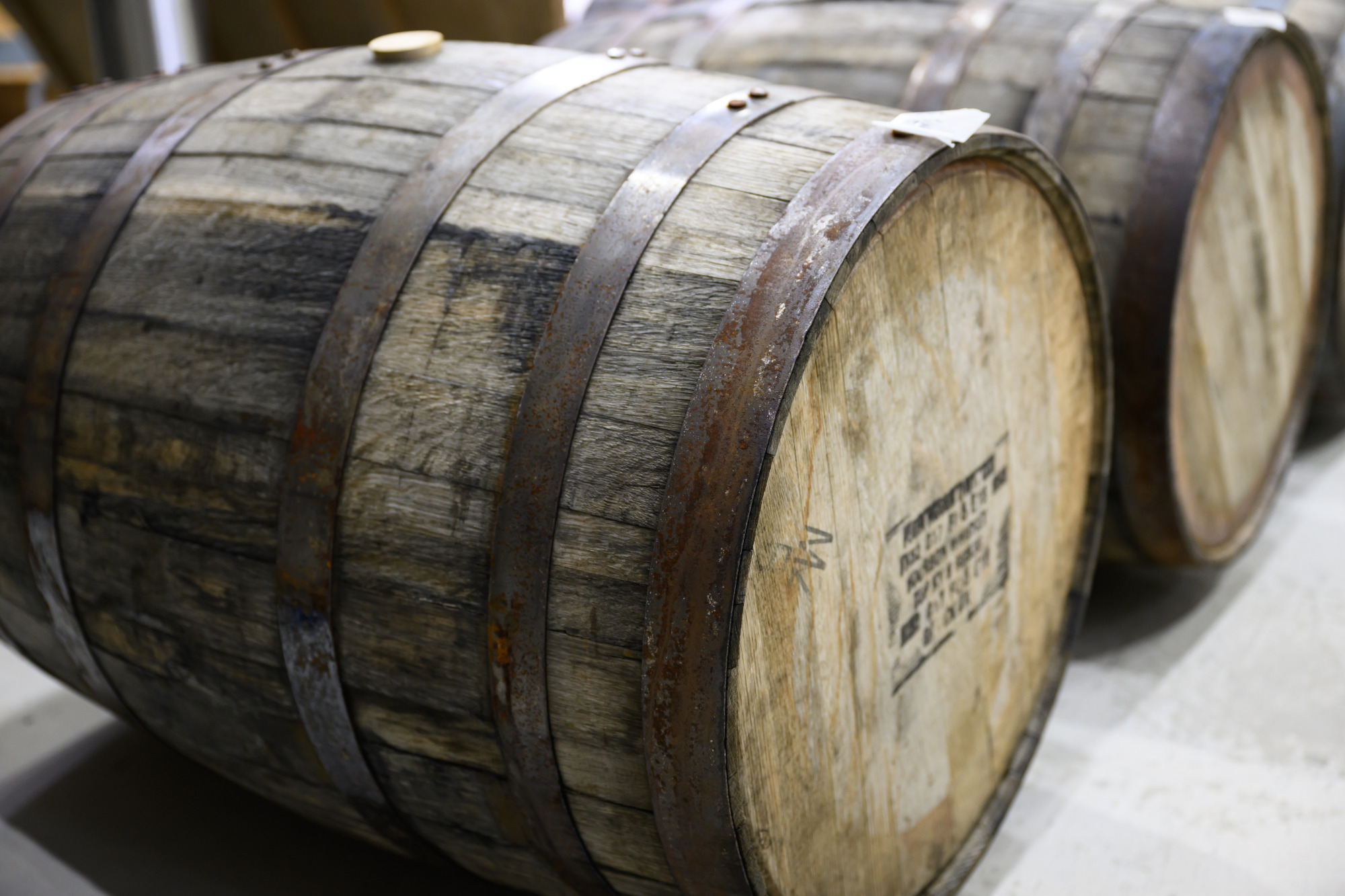 ウィスキー樽も飛騨産