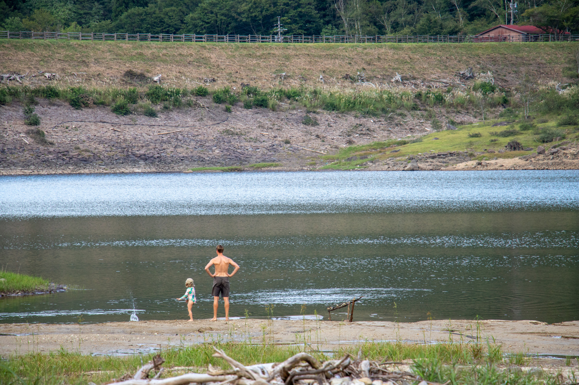 親子の夏の思い出に