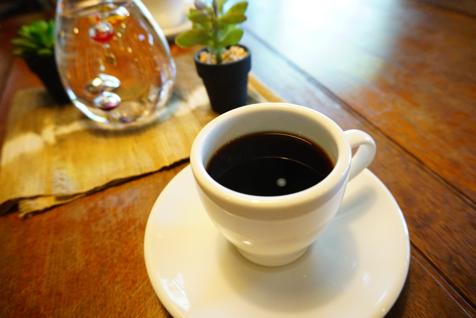 季節ごとに違うマスターおすすめのコーヒーがいただけます