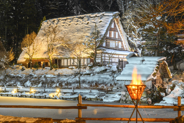 飛騨高山の冬を徒歩とバスで楽しむモデルコース（1日）