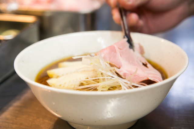 豚肩ロースの低温チャーシュー