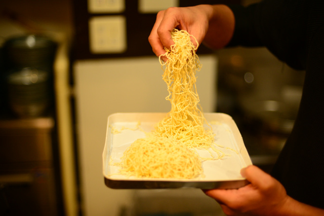こだわりの麺