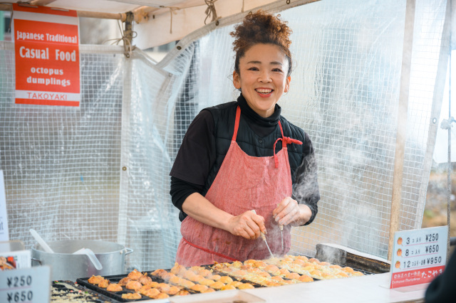 笑顔が素敵な名物店長さん