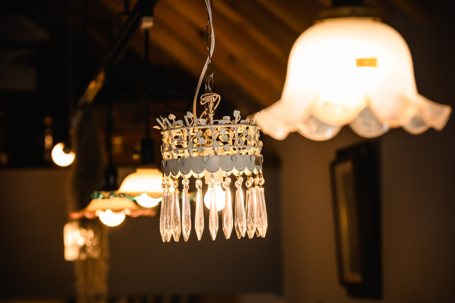 レトロ可愛いランプ