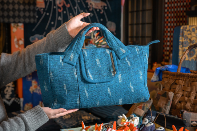 古布を使ったカバン