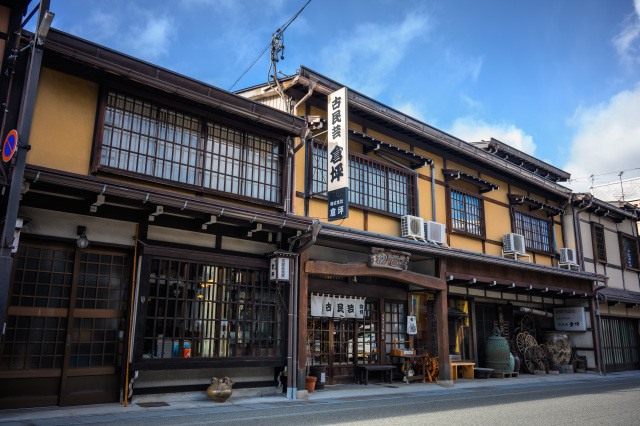 古い町並からすぐ