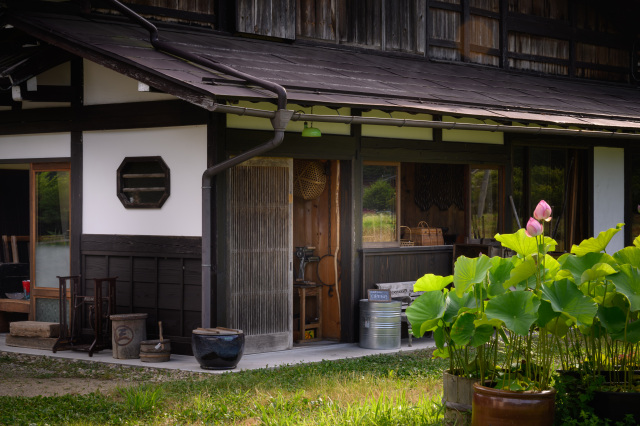 自然豊かな清見町にあるお店