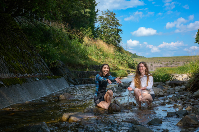 Cool Down in a Natural River