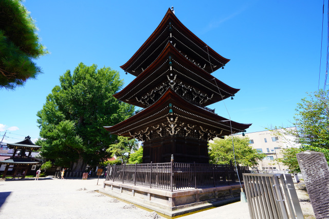 国分寺三重塔（日本遺産構成文化財）