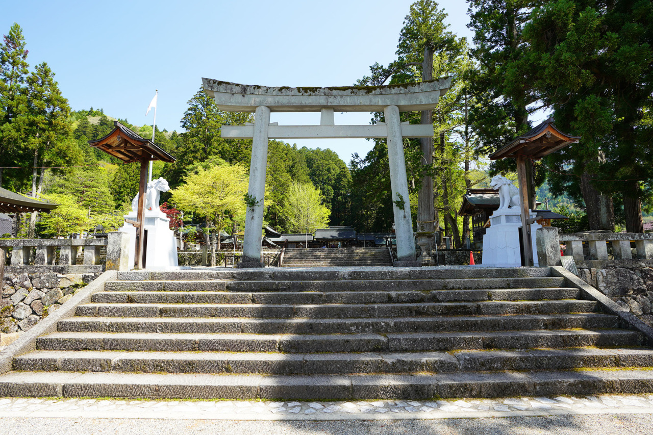 鳥居と狛犬