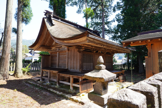 荒城神社本殿（日本遺産構成文化財）