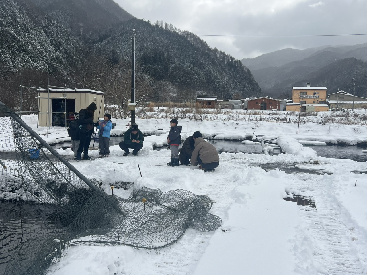 釣り堀池