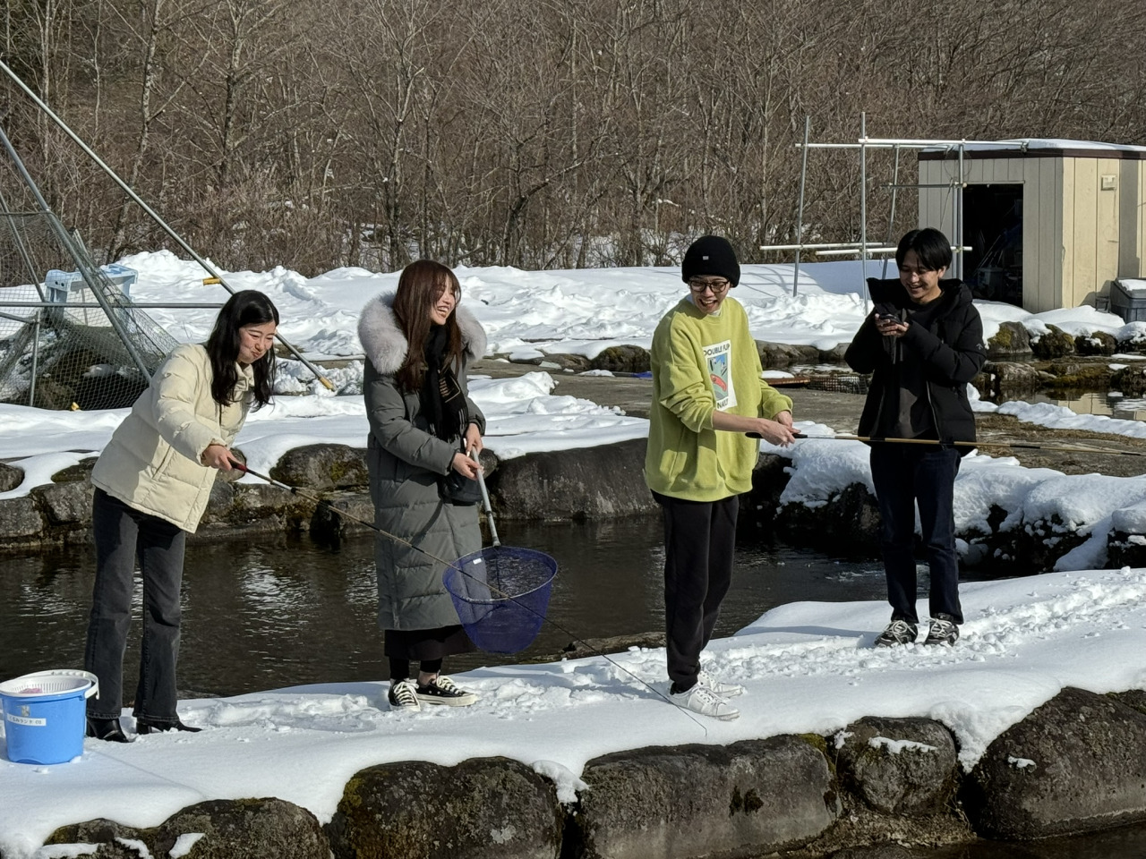 釣り堀池