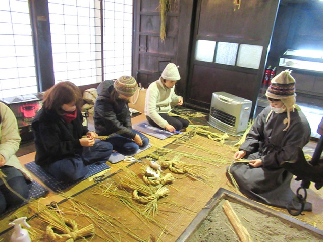 しめ飾りづくり体験教室