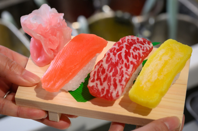お得なクーポン配布中！！食品サンプル作り体験「寿司」　