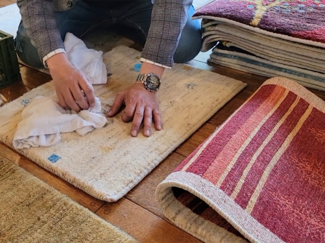 アートギャッベ　お手入れ講座